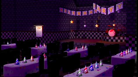 ArtStation - FNAF Dining Hall View