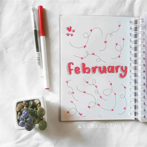 Image result for February Bullet Journal