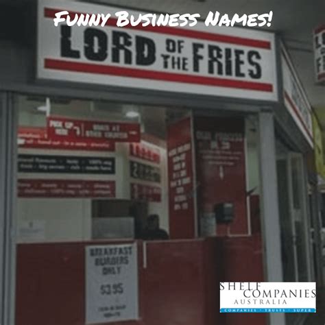 Funny business names – Shelf Companies Australia