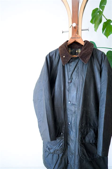 【3-warrants, 1990s】"Gamefair" Vintage Barbour Oiled Jacket /m143 | from ...