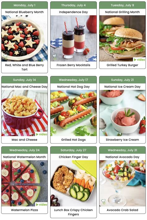 National Food Days for Marketing | Baldwin Publishing