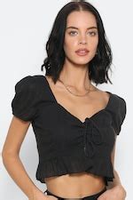 Buy Solid Regular Fit Cropped Crop Tops Online - 839342 | Forever 21