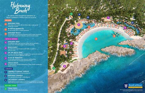 New! For 2024 Royal Caribbean Hideaway Beach at Perfect Day at CocoBay ...