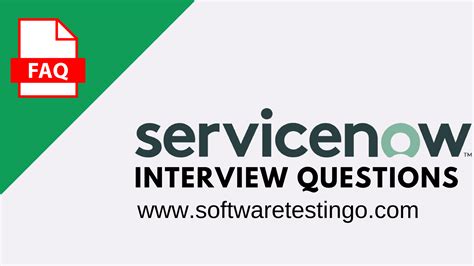 Image result for ServiceNow Tester Interview Questions