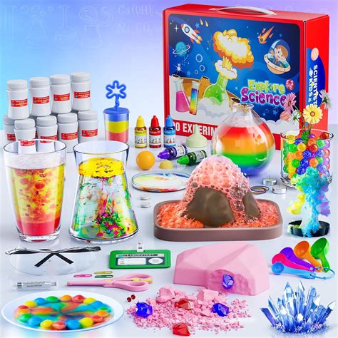 Amazon.com: 90 Lab Experiments Science Kit for Kids, STEM Activities ...