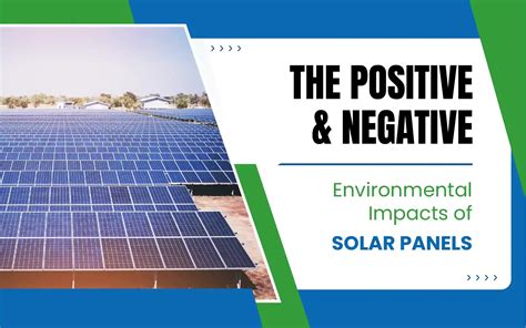 How Solar Panels Affect the Environment: Pros and Cons