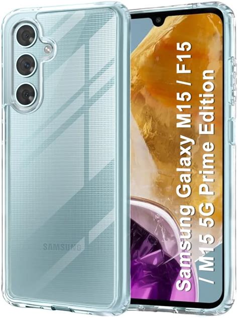 TheGiftKart Ultra-Hybrid Crystal Clear Back Case Cover for Samsung ...