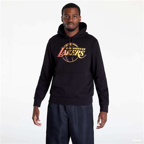 Bluzy New Era NBA Neon Fade Hoody Los Angeles Lakers Black | Queens 💚