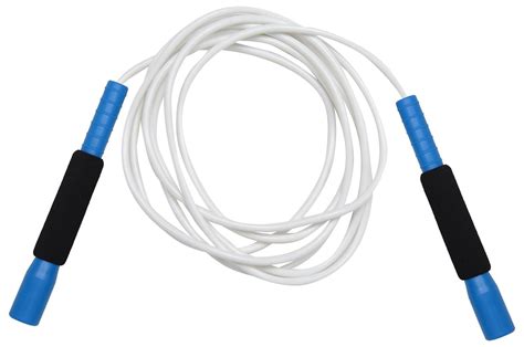 Buy Omega PVC Long Handle Jump Rope, 10 feet (White) Online at Low ...