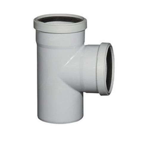 SINGLE TEE - 75mm - Tee's - SWR Pipes and Fittings - Plumbing -BuildersMART