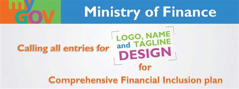 Finance Ministry seeks creative inputs on a logo, design and name tag ...