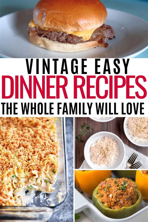 Family vintage recipes – Artofit