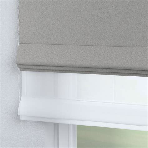 Roleta rzymska Duo, szary, Blackout Soft | home&you