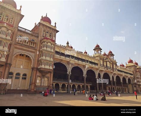 exterior of amba vilas palace (mysore palace) karnataka india Stock ...