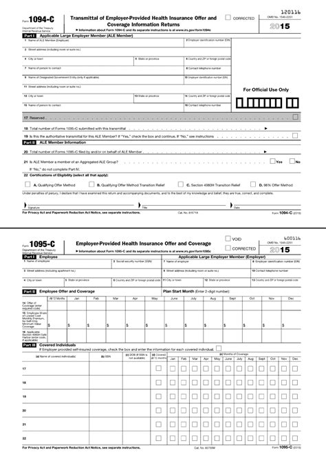 1094-C and 1095-C Form Reports