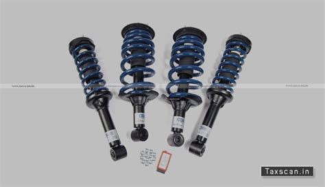 28% GST payable on Motor Car Air Springs (Shock Absorber): AAAR [Read ...