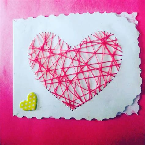 Image result for Thread Card Hand Made