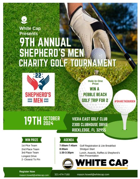 The 9th Annual Shepherds Men Charity & Customer Appreciation Golf ...
