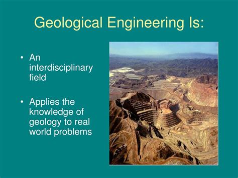 Image result for Geological Engineering Course