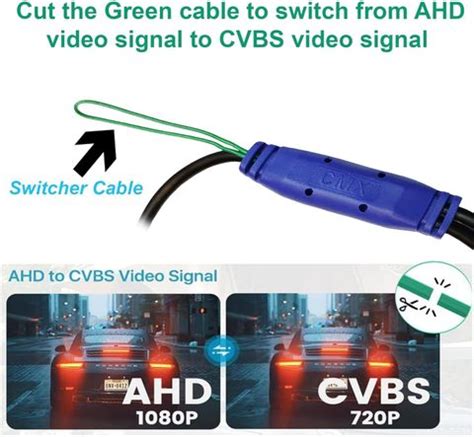 Audio Wheels AHD Car reverse Camera with Night Vision and 170° View for ...