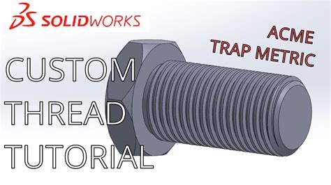 External Threads SolidWorks 的图像结果