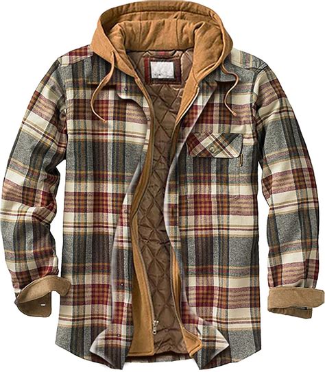 Buy Quilted Flannel Shirt For Men,Long Sleeve Heavy Weight Quilted ...