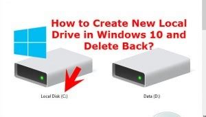 How to Create New Local Disk 的图像结果