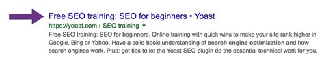 The ideal width of the SEO title • Yoast