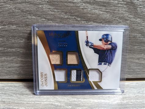 2017 Immaculate Collection Immaculate Material #26 Jacoby Jones Jersey ...