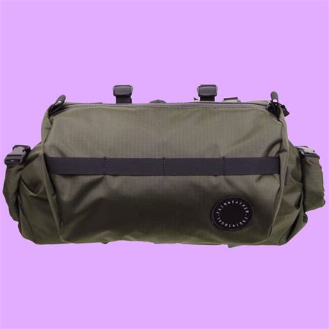【FAIRWEATHER】HANDLEBAR BAG + (RIPSTOP/OLIVE) | Humhumhug Online Shop