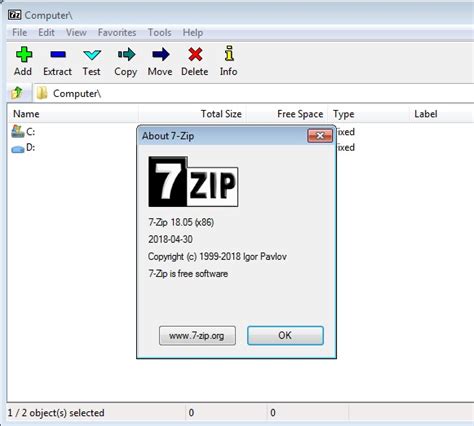 7-Zip update Windows 7 - Microsoft Community