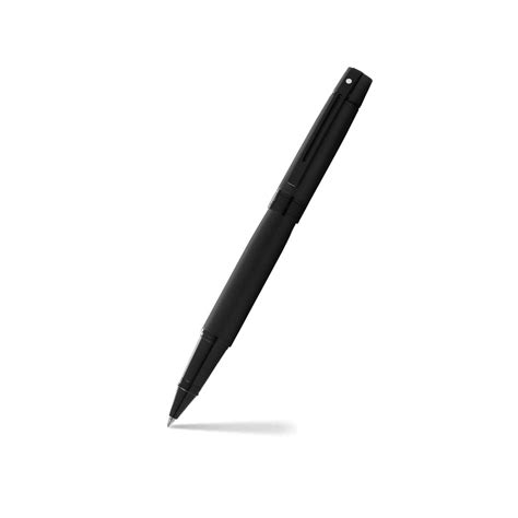 Sheaffer Gift 300 Lacquer Rollerball Pen Matte Black with Polished Bla ...