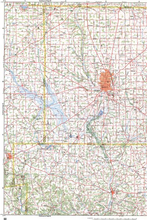 Northeastern Ohio map. Map of Northeast Ohio with all cities and towns ...