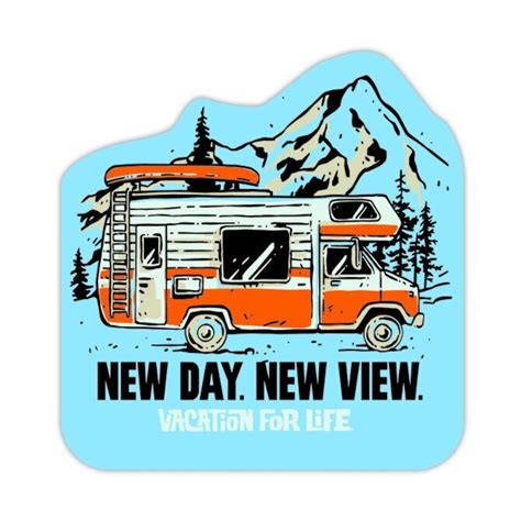 USA VFL STICKER CARD ステッカー NEW DAY STICKER | Vacation For Life Japan
