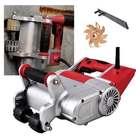 Wall Groove Cutting Machine Electric Wall Chaser Upgraded 1100w ...