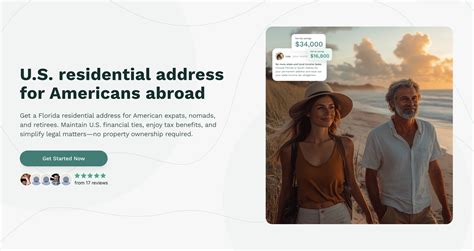 U.S. residential address for Americans abroad