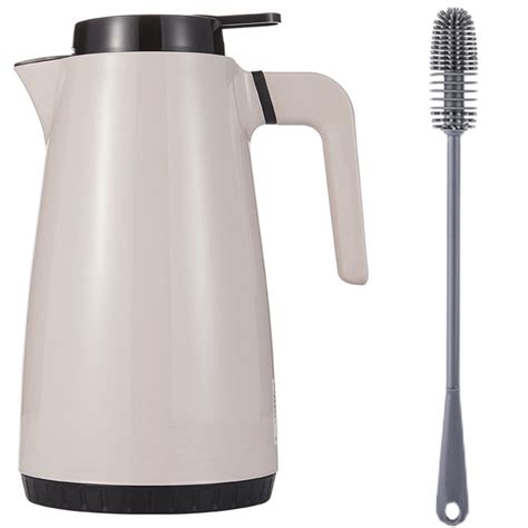 Buy Glass Lined Thermal Carafe -Double Walled Vacuum Flask, Vacuum ...