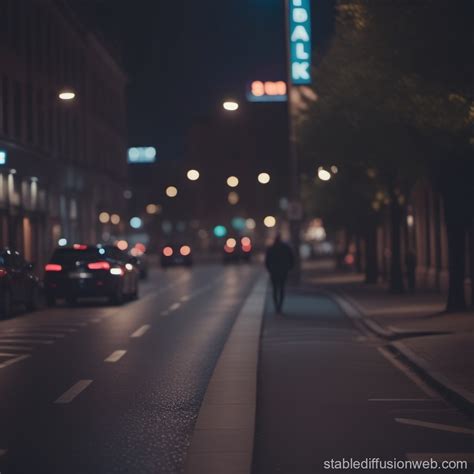 Digital art, wide angle, ambient haze street performer, neon signs, evening crowd, moody vibes 的图像结果