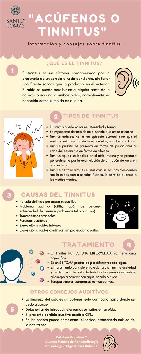 Acúfenos o tinnitus - "ACÚFENOS O TINNITUS" Información y consejos ...