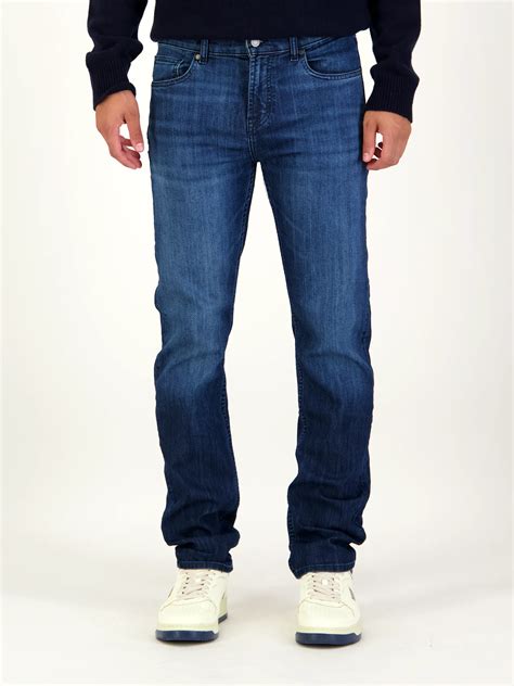 7 For All Mankind Mid Rise Slim Fit Jeans 'Landing', Jeans, Blau ...
