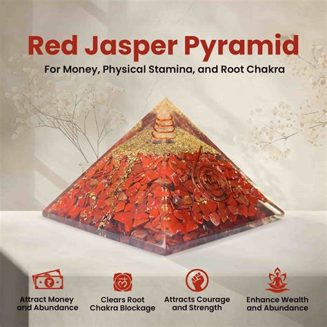 Buy Original Red Jasper Crystal Pyramid – SOLAVA WORLD