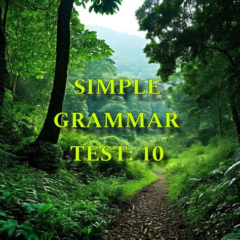 Simple Grammar Test: 10