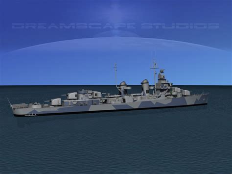 Fletcher Class Destroyer