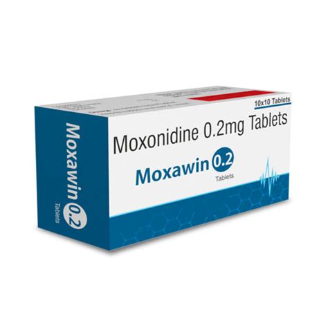 Moxonidine 0.2Mg Tablets Mcbrex Lifesciences