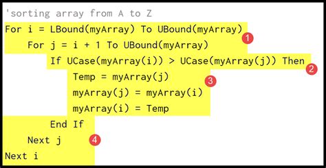 Image result for VBA Sort Array