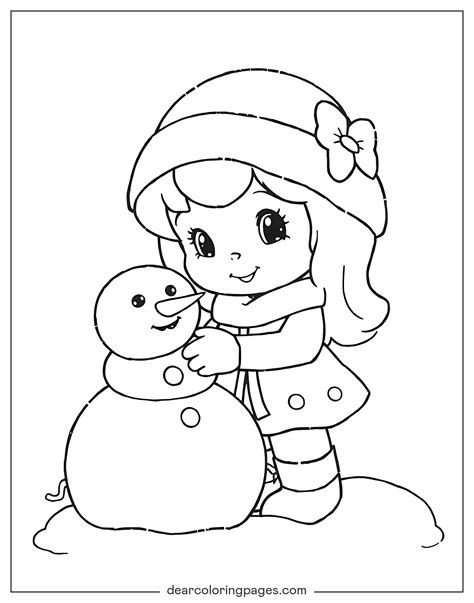 Winter Coloring Pages - 40 Free Printable Coloring Pages