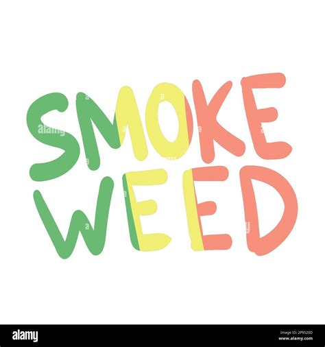 happy 420. time to smoke. cannabis and marijuana vector phrase Stock ...