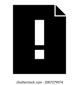 Image result for File Error Warning