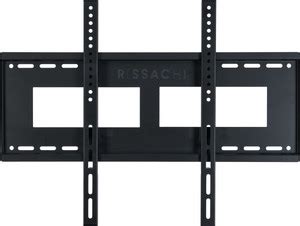 RISSACHI Heavy Duty FIX TV Wall Mount support 32 to 75 Inch for QLED ...