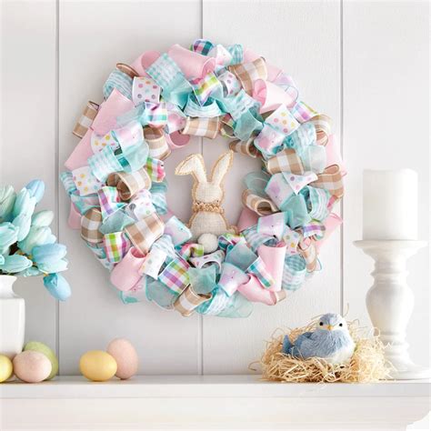 34 DIY Easter Wreath Ideas You Can Make Today | Pretty Sweet Printables